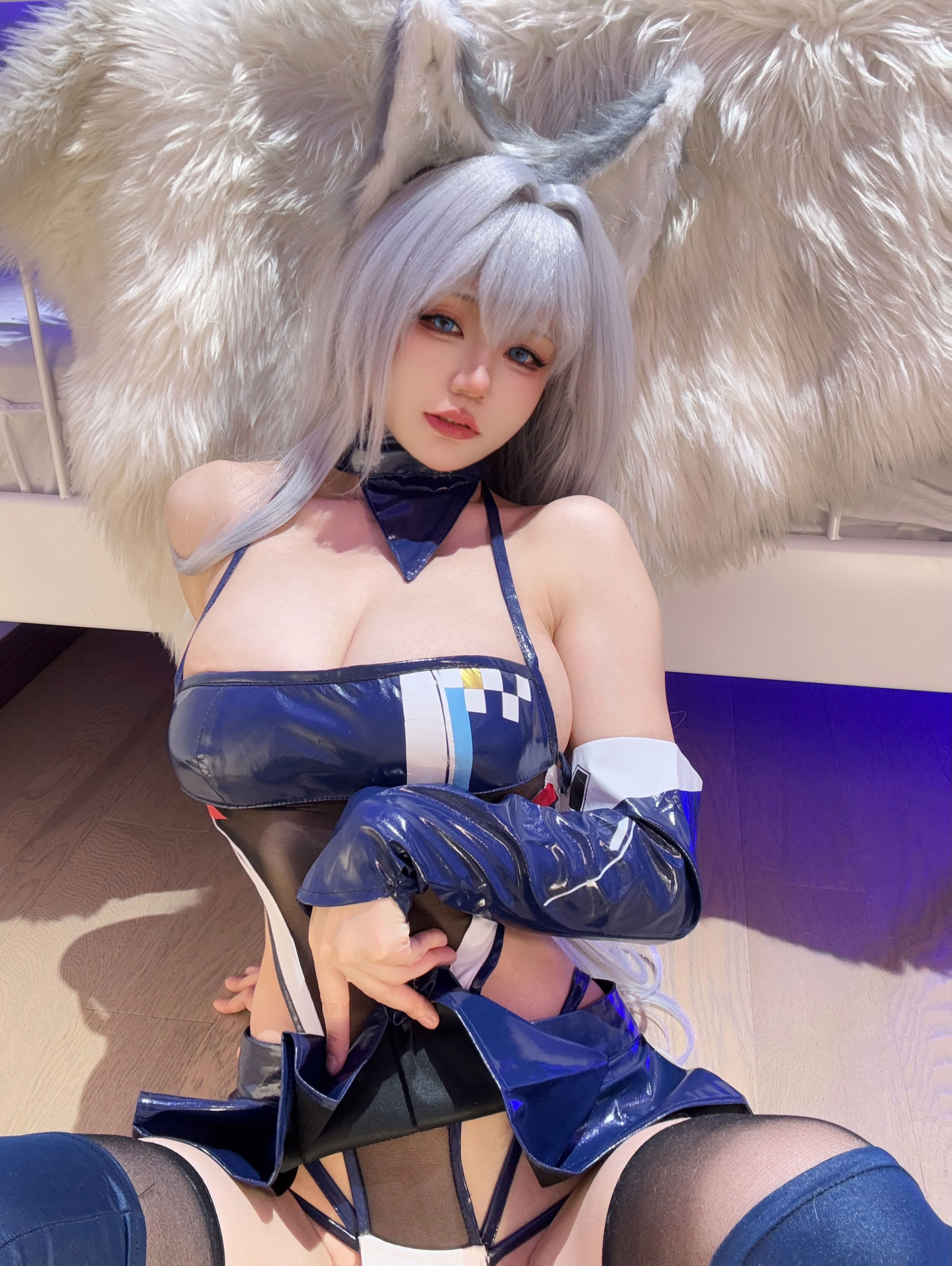 Đọc truyện hentai Tuyển tập Albums siêu phẩm Cosplay - CHap 1233 - Chiyo Ogura w - Shinano Racing Girl (Azur Lane)