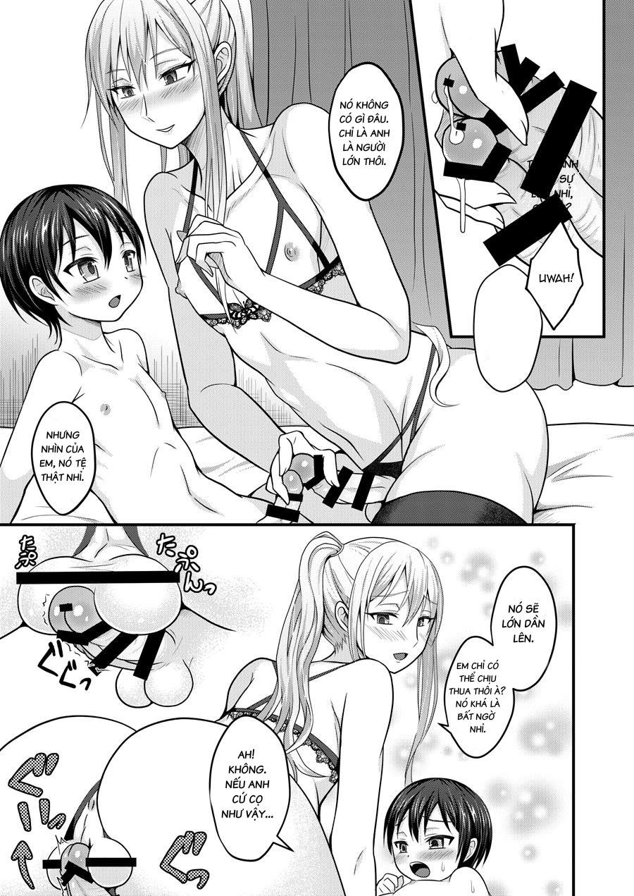 Đọc truyện hentai Amaetagari Na Otouto wa Onee-chan Banare ga Dekinai - Oneshot