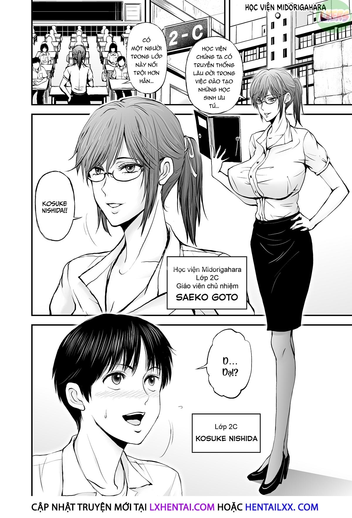 Đọc truyện hentai NTR Teacher Saeko ~A True Love Story~ - Chap 1
