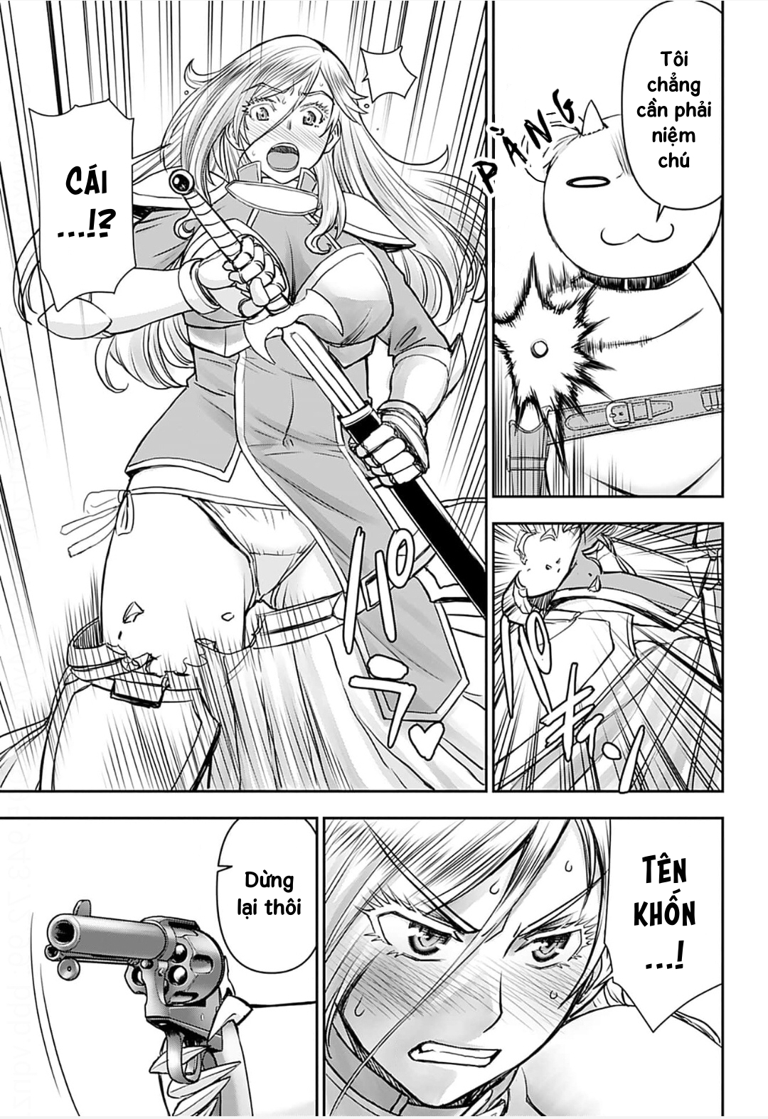 Đọc truyện hentai Xạ thủ mềm mại của Nữ chiến binh - Chap 15