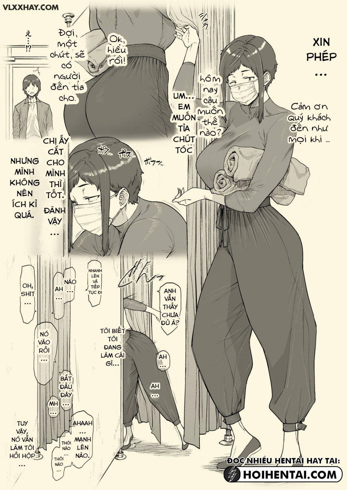 Đọc truyện hentai 1000 Yen Cut No Onee-San Ni Suite Morau Hon. II - Oneshot