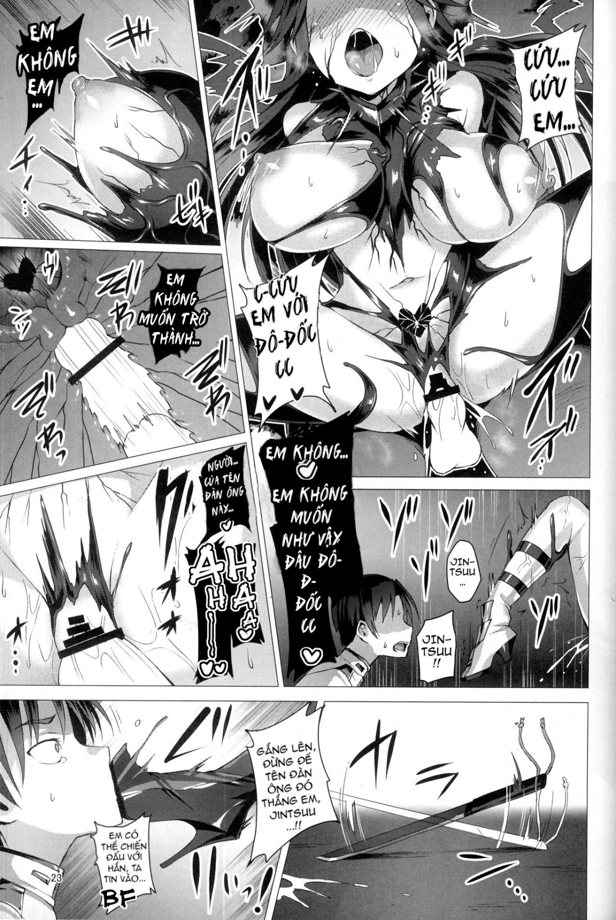 Đọc truyện hentai Slave Fleet Harlot Jintsuu - Oneshot