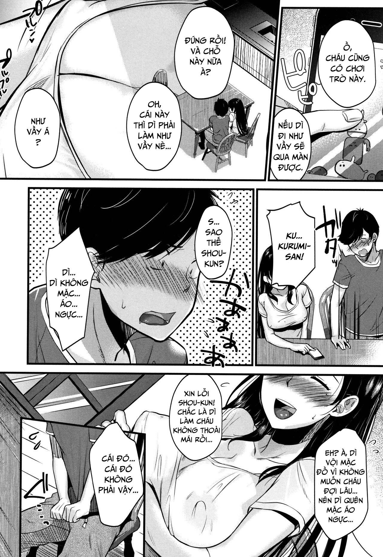 Đọc truyện hentai Kyonyuu Mama no Onayami Kaiketsu Saku!? - Oneshot