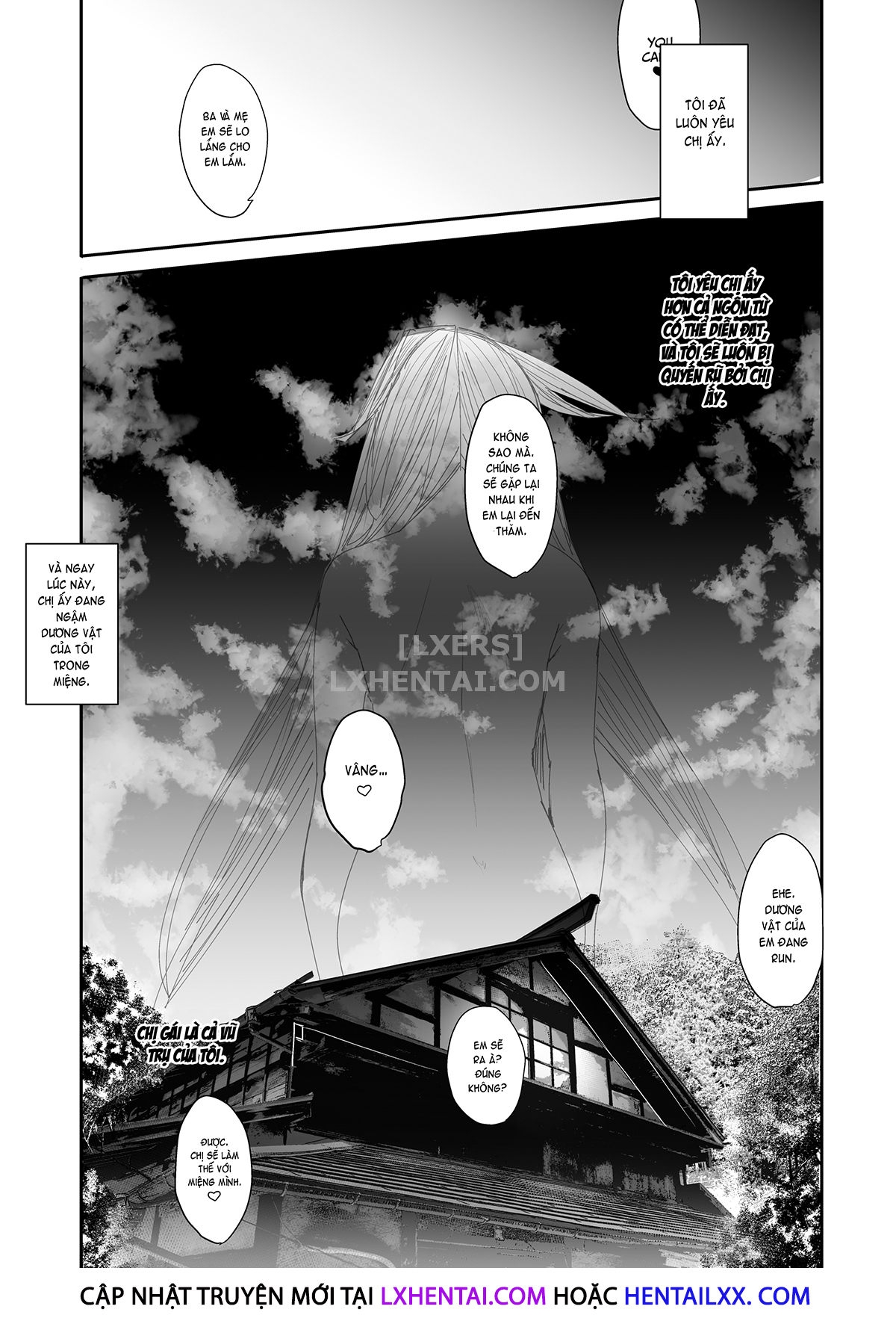 Đọc truyện hentai My Elder Sister Is The Universe. - Oneshot