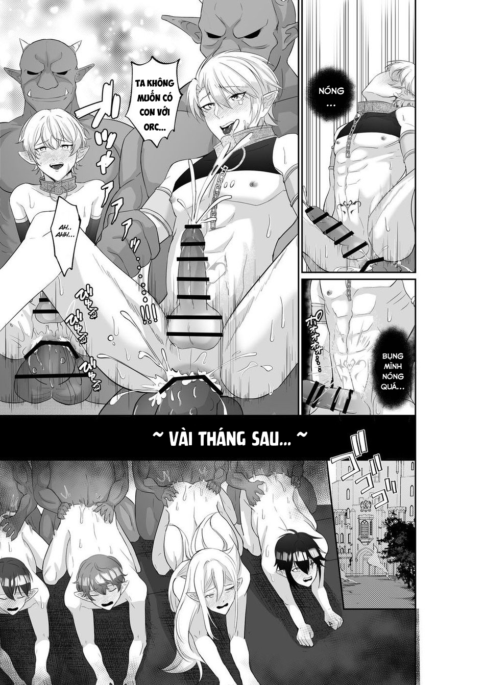 Đọc truyện hentai Niềm vui sụp đổ của các hoàng tử yêu tinh - Oneshot