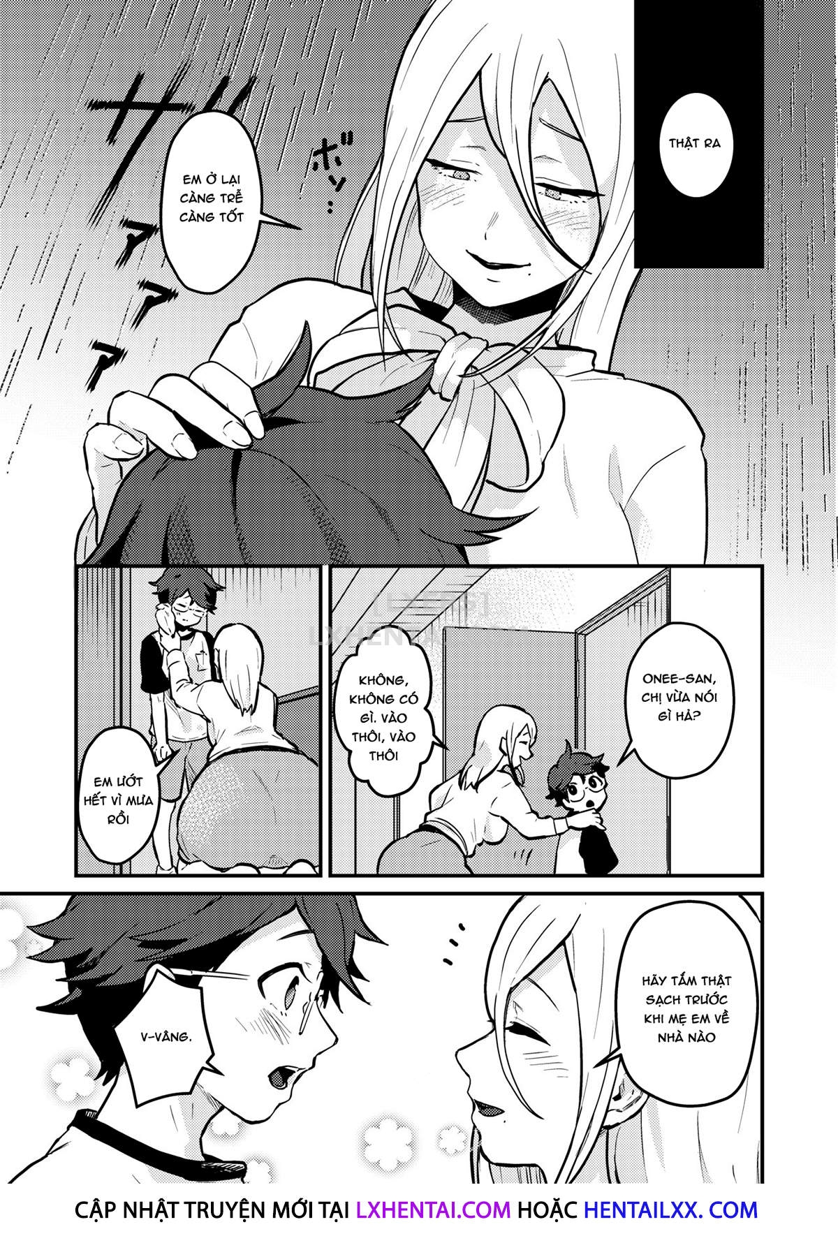 Đọc truyện hentai The beautiful Itome Onee-chan from next door was always lewdly trying to get to me - Oneshot