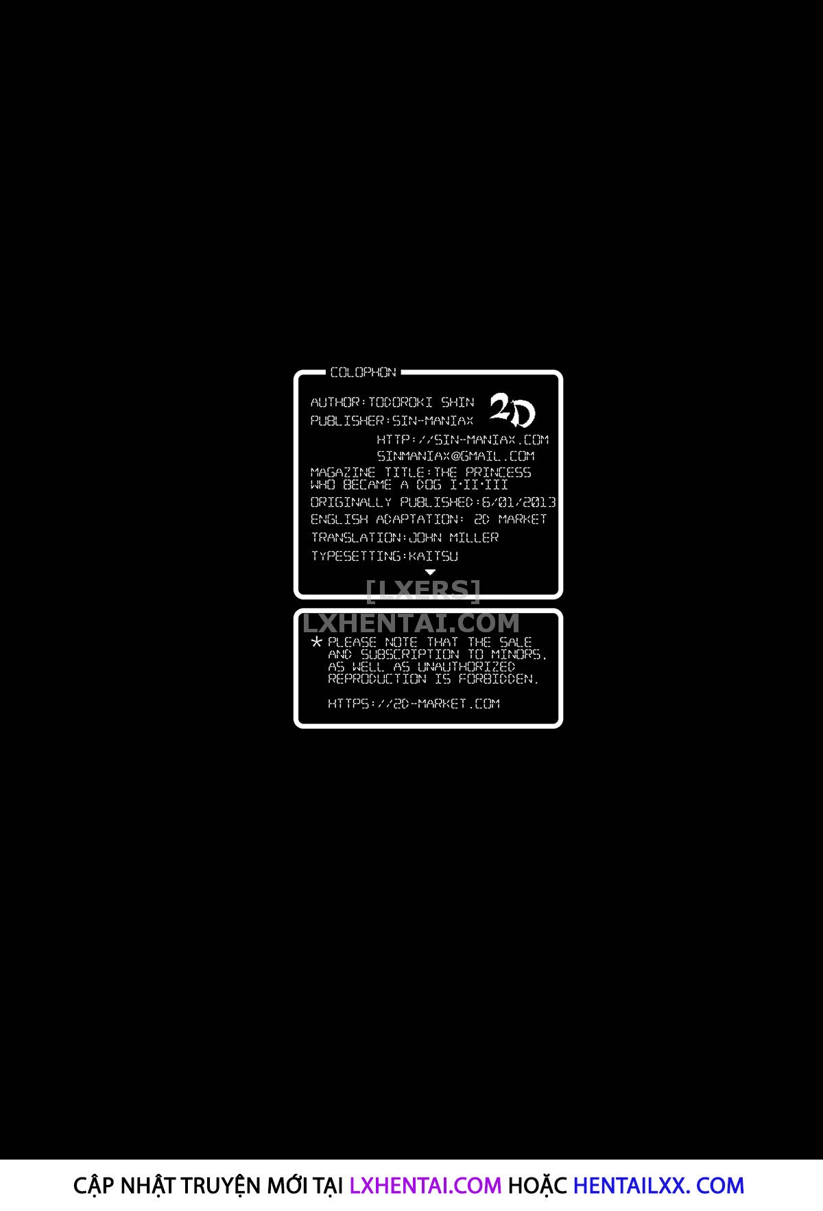 Đọc truyện hentai The Princess Who Became a Dog - Chap 3 - [END]