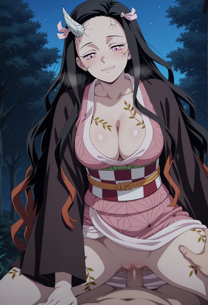 Đọc truyện hentai Tuyển tập Albums Art hentai - Chap 647 - Nezuko Kamado | Demon Slayer
