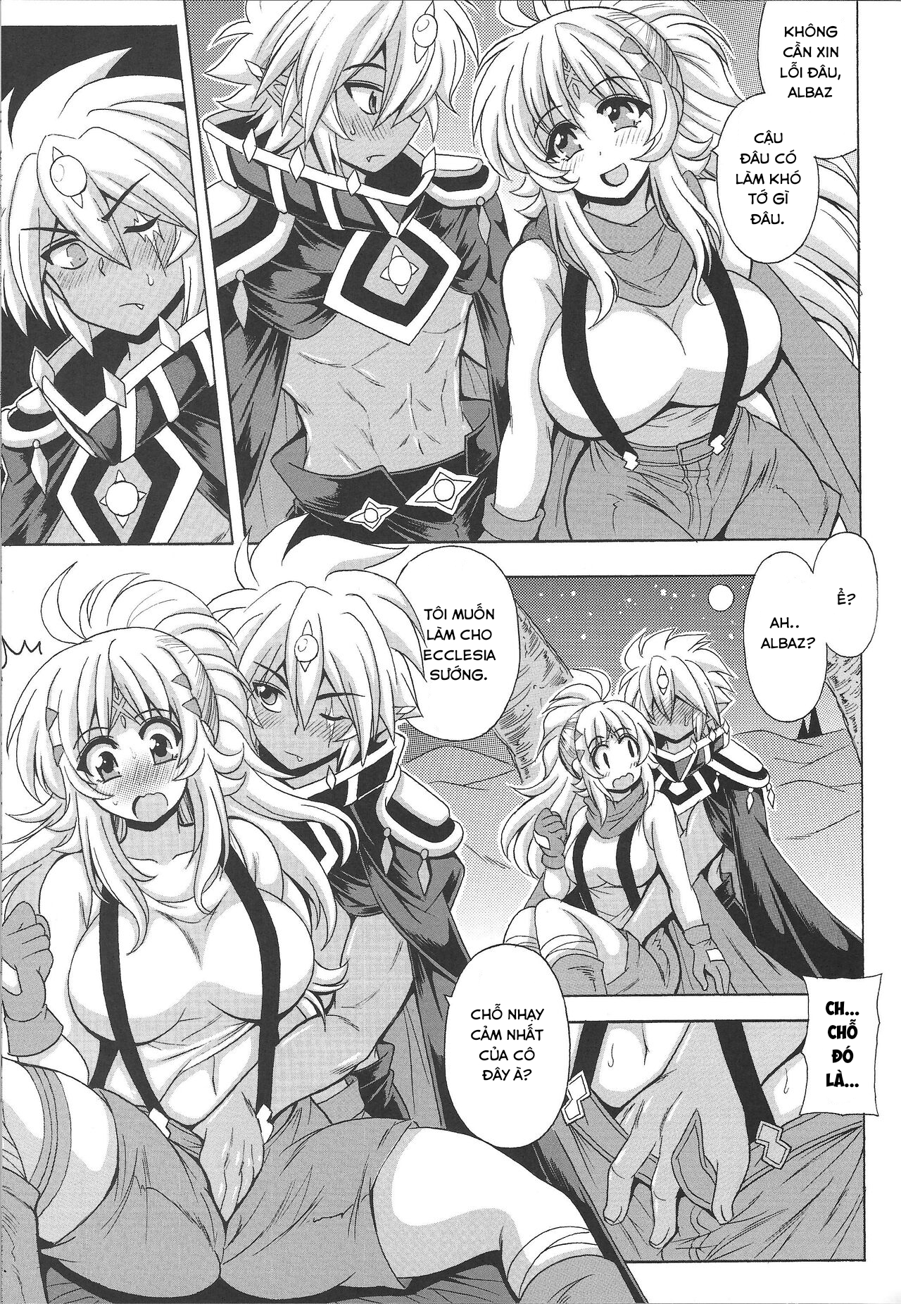 Đọc truyện hentai Chuyện chưa kể về Albaz và Ecclesia - Oneshot