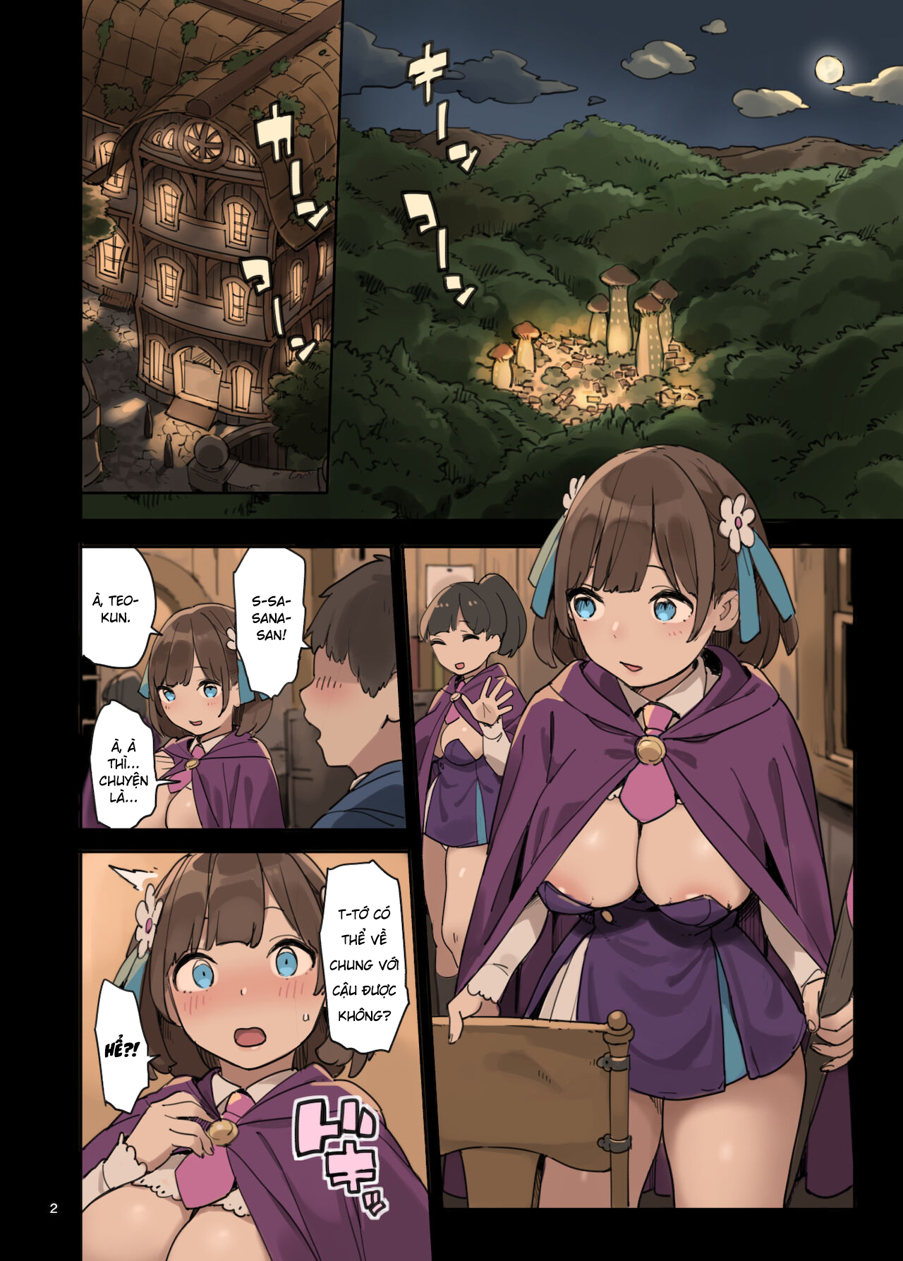 Đọc truyện hentai Học làm tình bằng ma pháp! - Chap 1