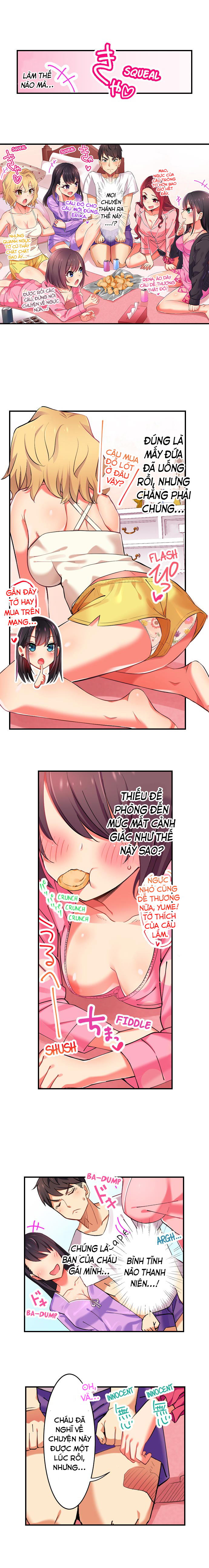 Đọc truyện hentai Chơi cháu gái tại bữa tiệc đồ ngủ! - Chap 1