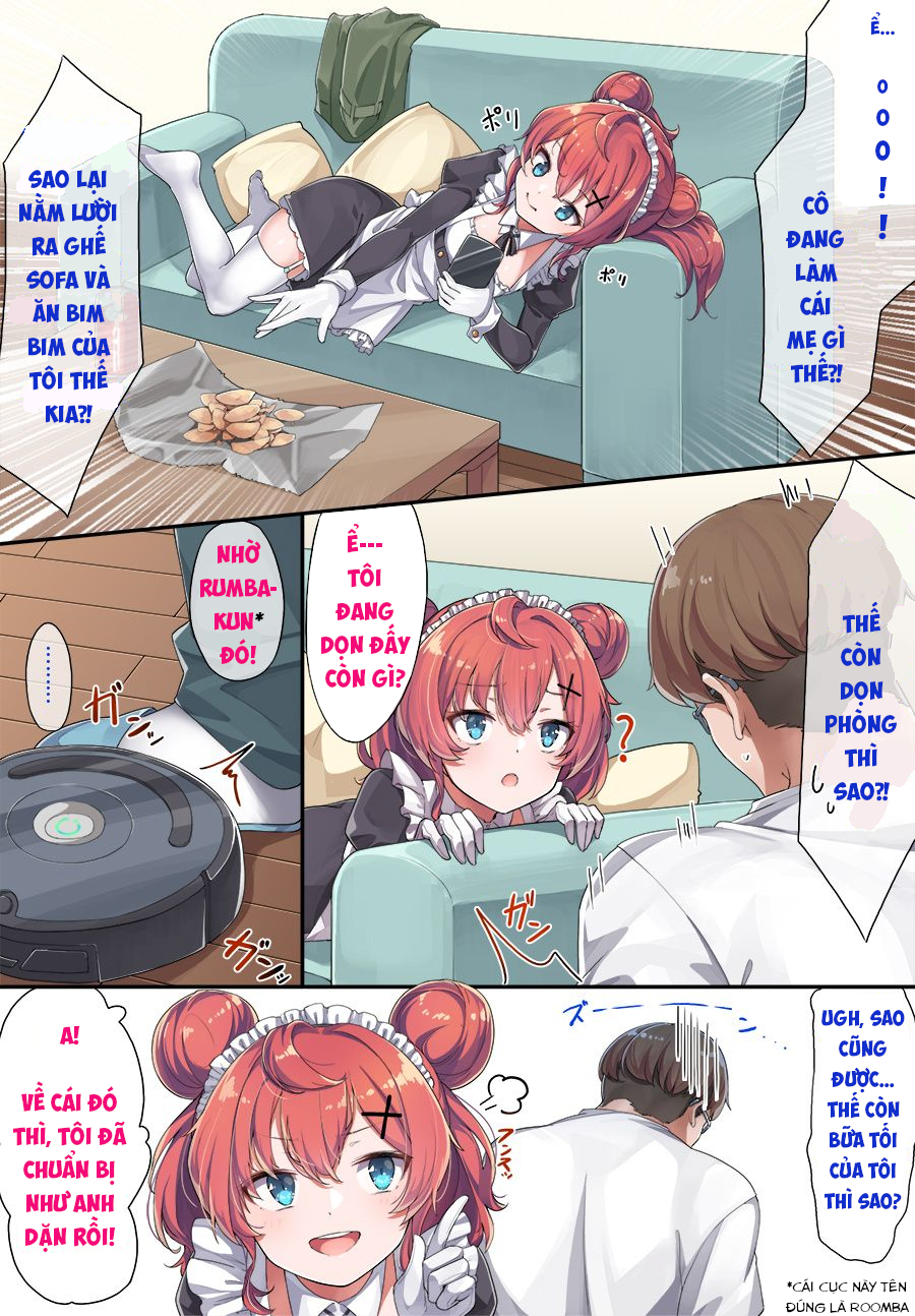 Đọc truyện hentai Dịch vụ đặc biệt của hầu gái Kazuki (full màu) - Phần 1