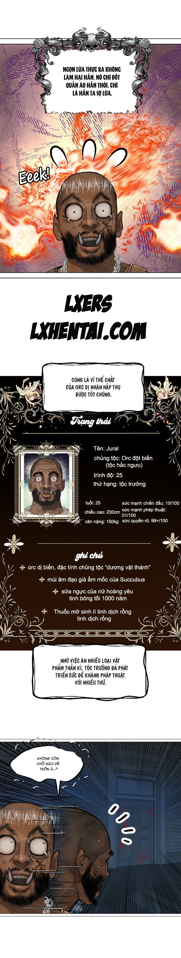 Đọc truyện hentai Nữ Hoàng Dark Elf Và Nô Lệ Orc - Chap 12