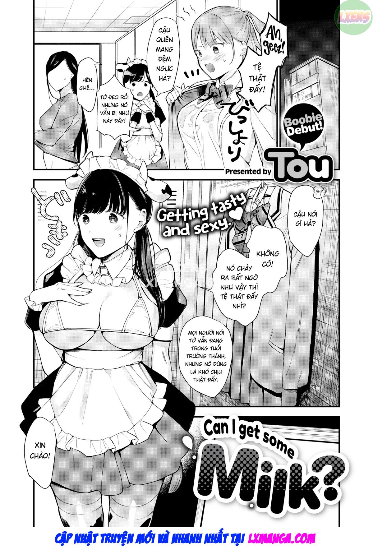 Đọc truyện hentai Cho anh xin thêm ít sữa - Oneshot