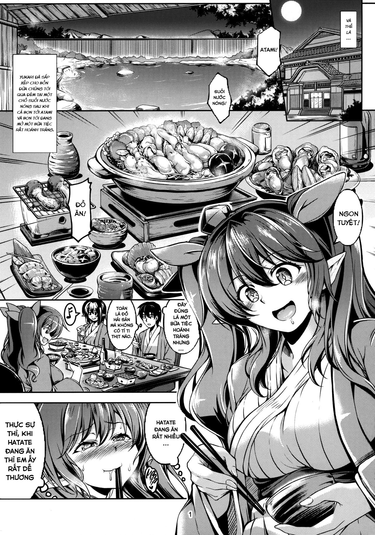 Đọc truyện hentai Cuộc sống cùng các bé Tengu xinh đẹp - Chuyến du lịch đến Atami - Oneshot