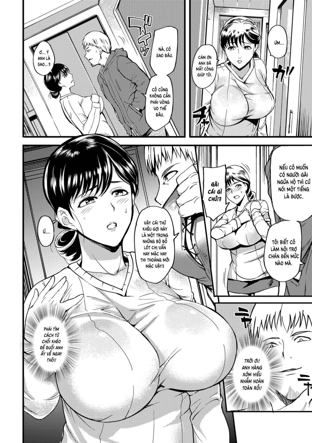 Đọc truyện hentai The Pleasure Married Women Do Not Know - Chap 3