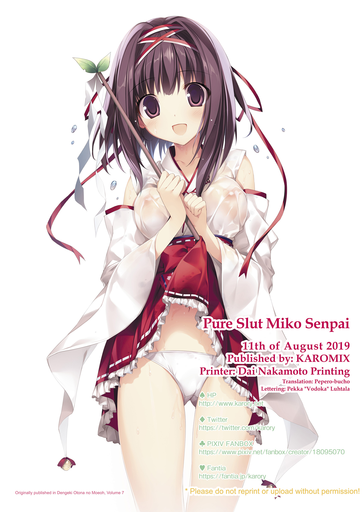 Đọc truyện hentai Chị vu nữ trong trắng siêu dâm (nguyên tác) - Ch. 1. Miko-sempai