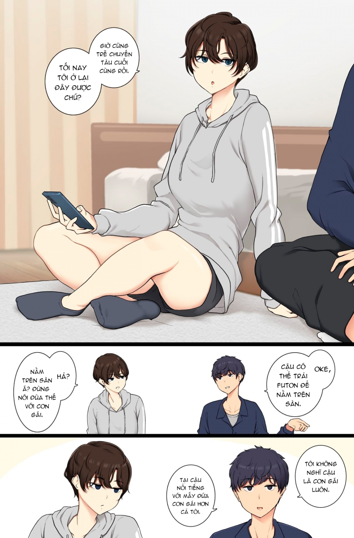 Đọc truyện hentai Cô tomboy sẽ khiến bạn nhớ cổ là con gái nếu không chịu đối xử như con gái. - Oneshot