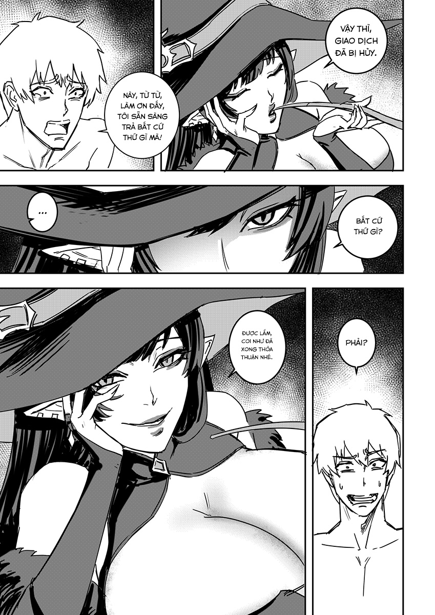 Đọc truyện hentai Sự điên rồ của phù thủy - Chap 1
