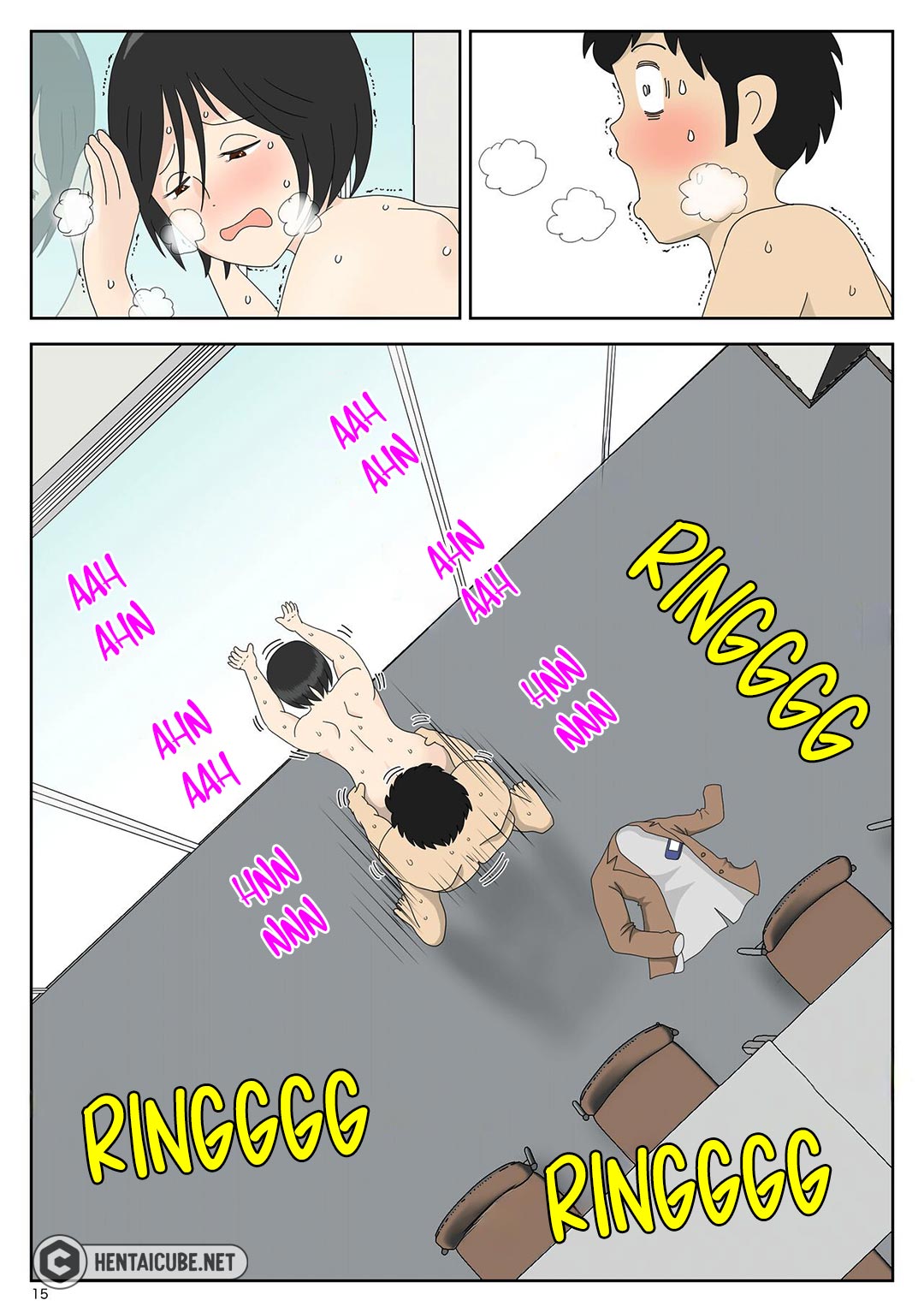 Đọc truyện hentai Bị mẹ phát hiện đang rình trộm thủ dâm - Chap 4 - Thú vui của con trai tôi