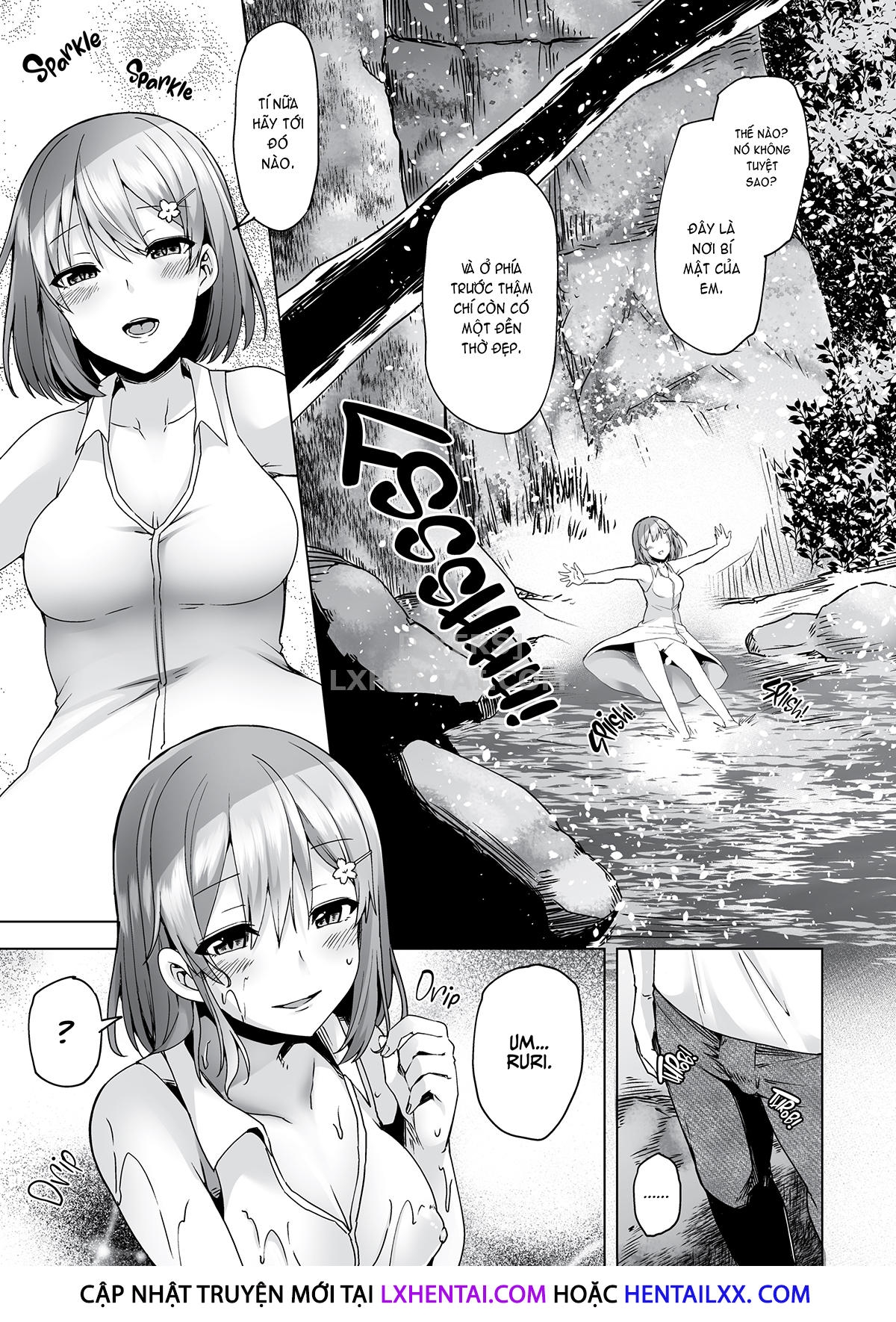 Đọc truyện hentai A Teardrop for the Deity of Summer - Oneshot