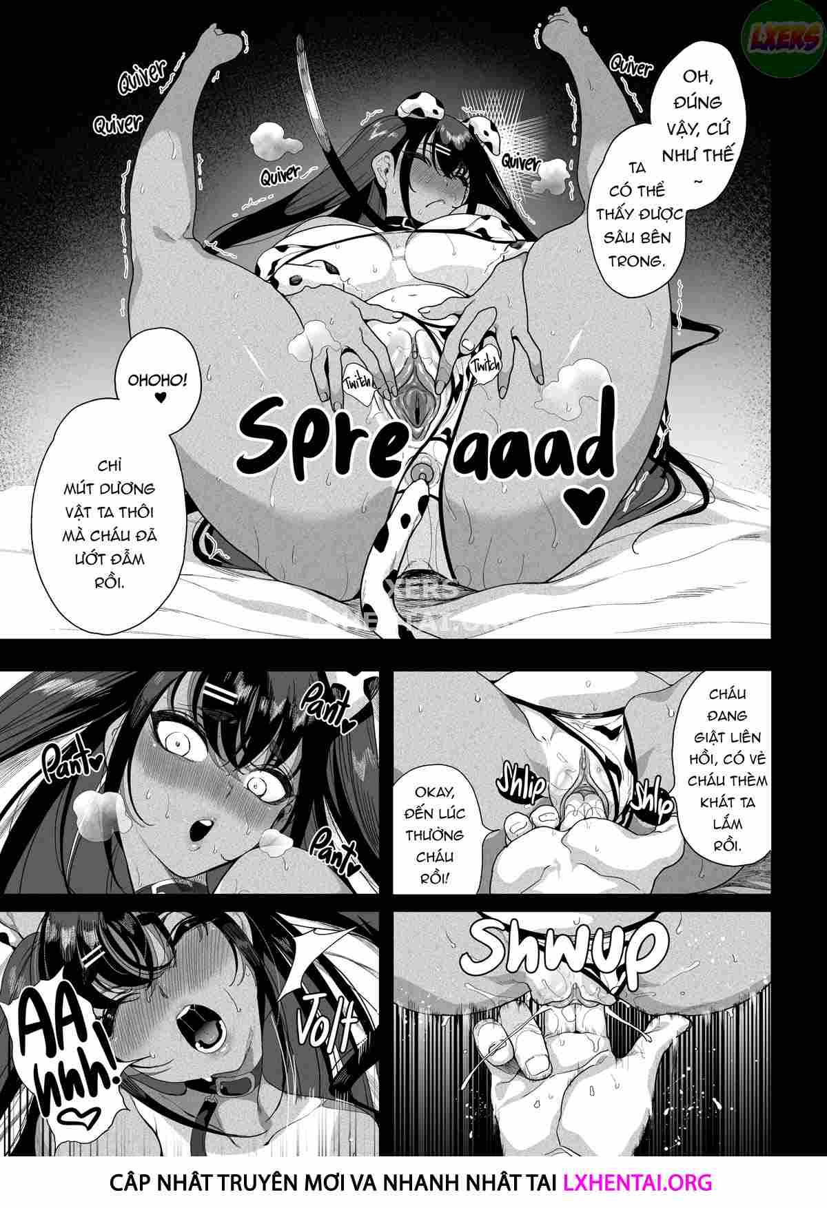 Đọc truyện hentai Huấn luyện tình dục đứa cháu gái hư hỏng - Chap 3 - Không che