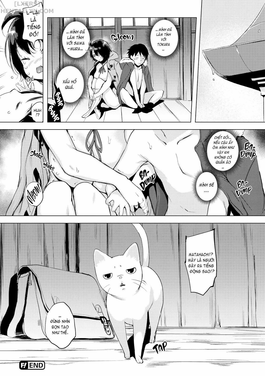 Đọc truyện hentai Half-Ripe Cherry - Chap 3 - Tokura-san Loves Cats!
