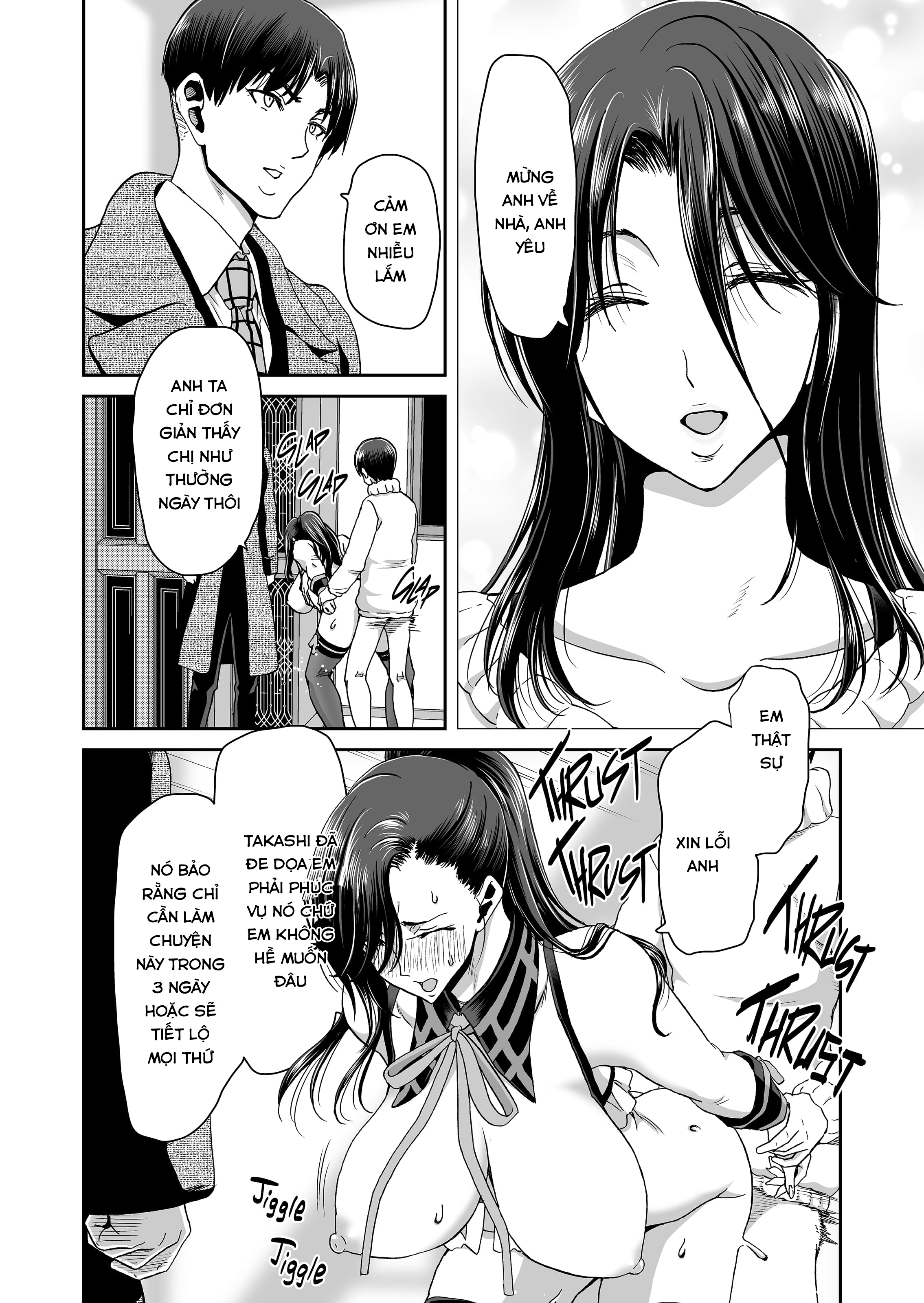 Đọc truyện hentai Vợ đổi kiểu tóc - Chap 3