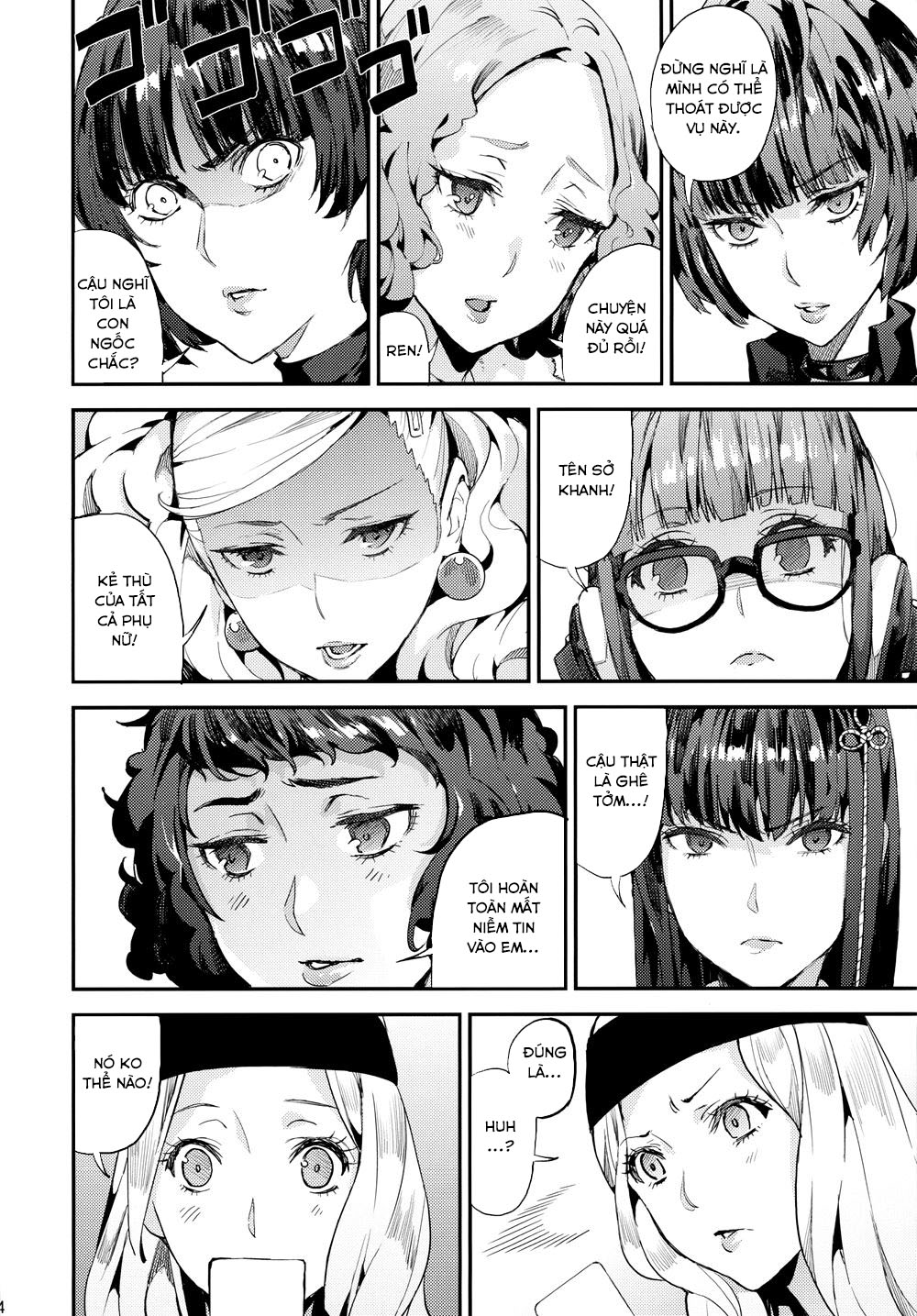 Đọc truyện hentai Hattoubun no persona (Persona 5) - Oneshot