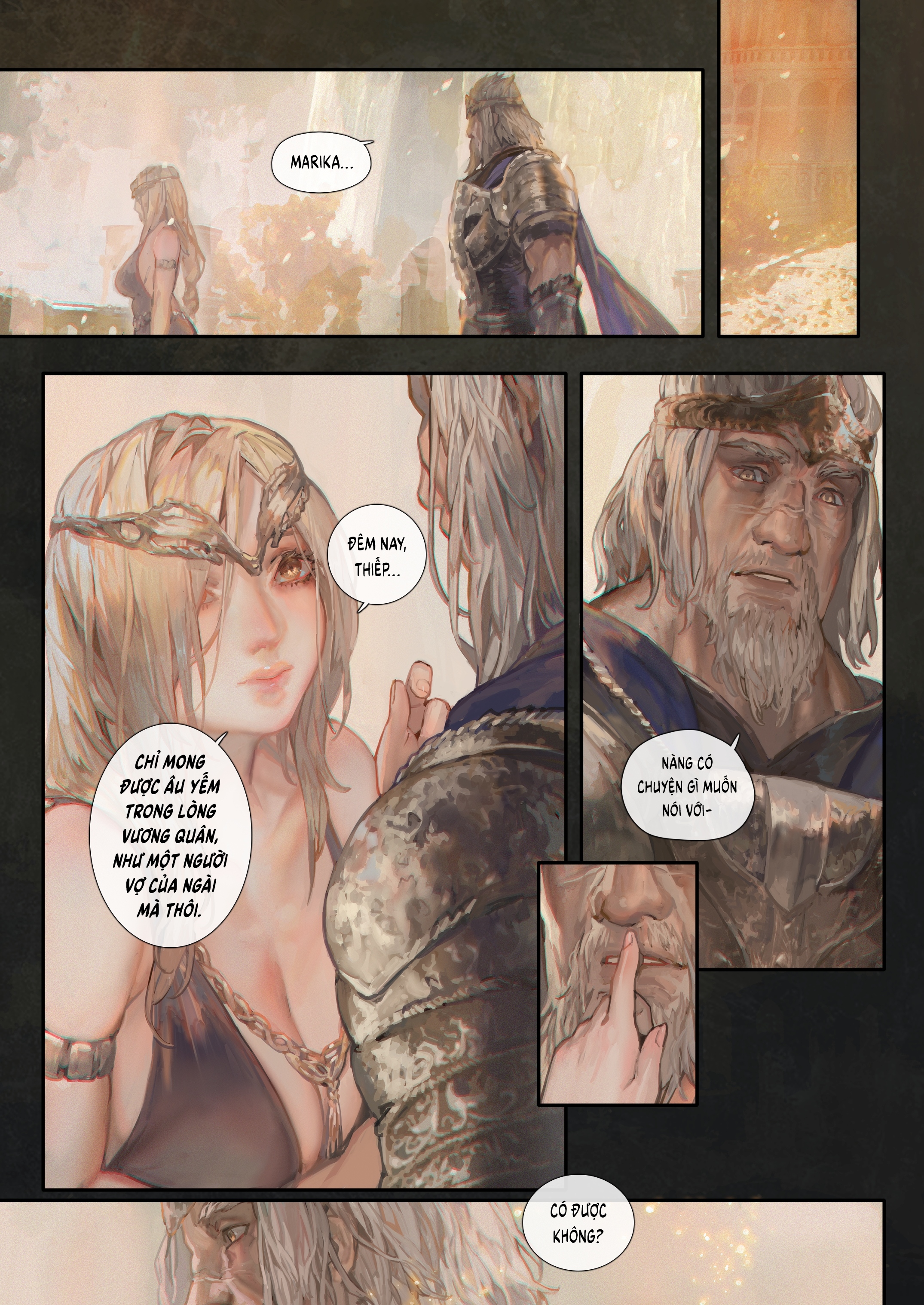 Đọc truyện hentai Hoàng Kim Thụ Lộc ~Dưới chân Erdtree~ - Bú fame nhẫn cỏ