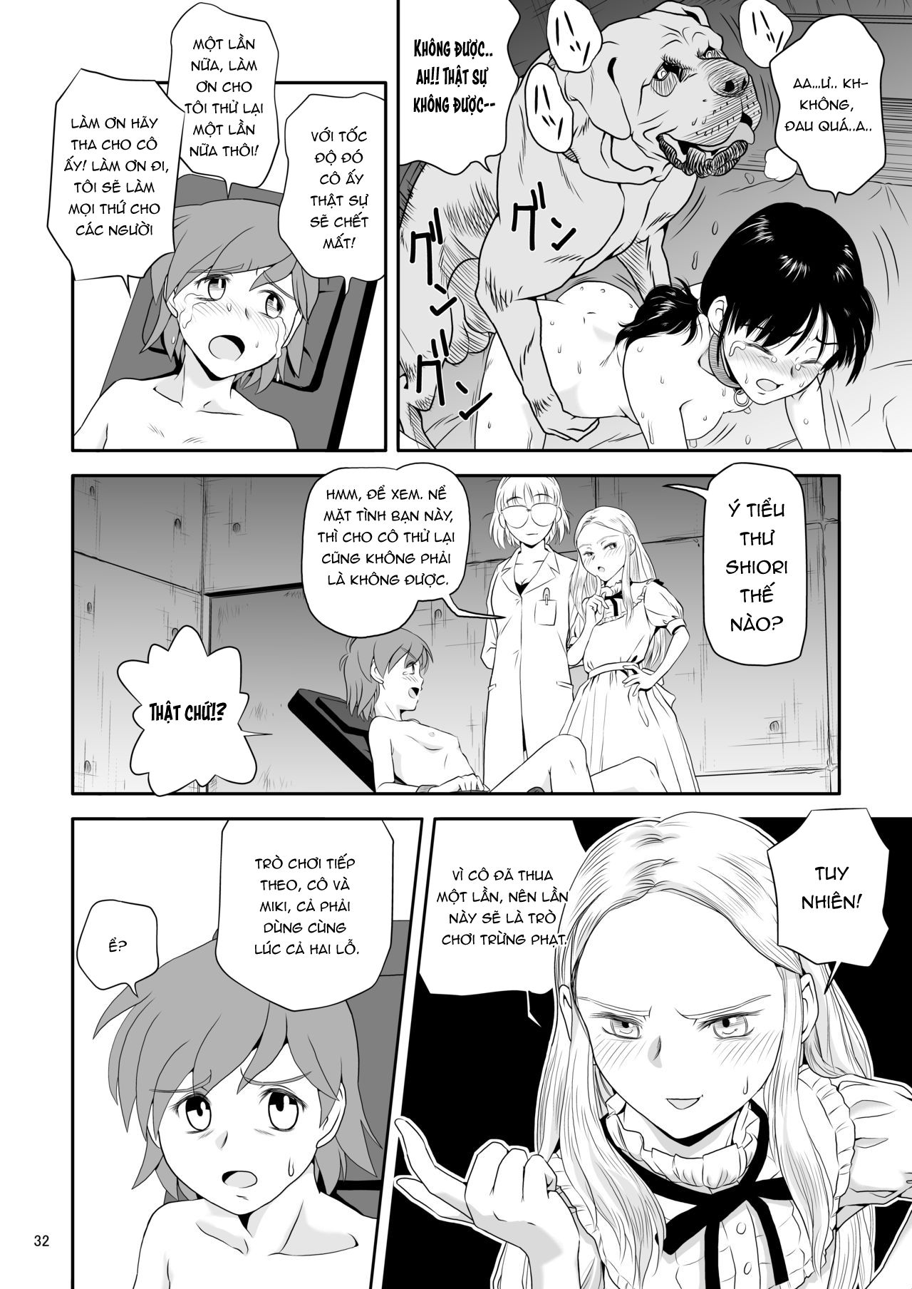 Đọc truyện hentai Quý Cô Quái Vật Phiên Bản 2 - Chap 2