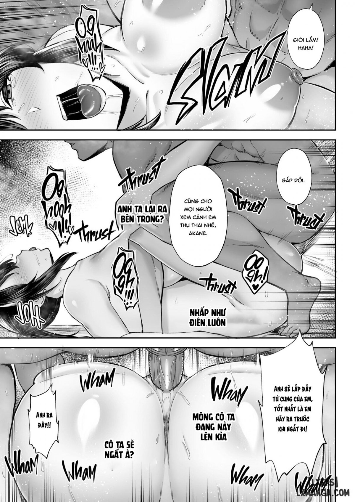 Đọc truyện hentai Netorareta Bakunyuu Osananajimi Tsuma Akane -Mukashikkara Shinyuu (SeFri) to Yarimakuri Deshita lol- - Oneshot