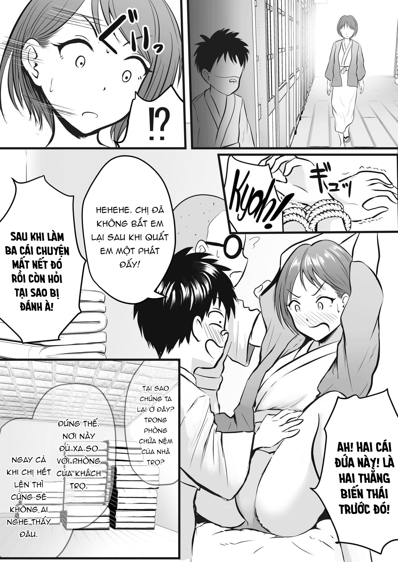 Đọc truyện hentai The Hot Springs Inn Fap Material Gathering Mission! - Oneshot