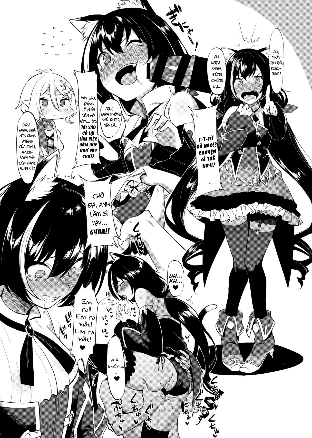 Đọc truyện hentai Phịch dàn harem Re:Dive - Oneshot