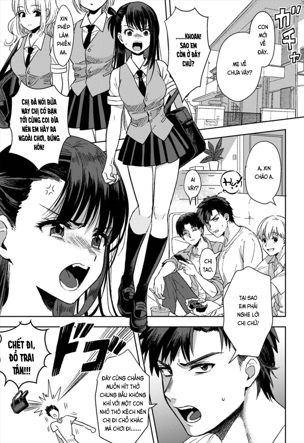 Đọc truyện hentai Chẳng phải gu nhưng ~Cơ thể tôi và bà chị khó ở hoàn toàn hợp nhau~ - Ch. 1