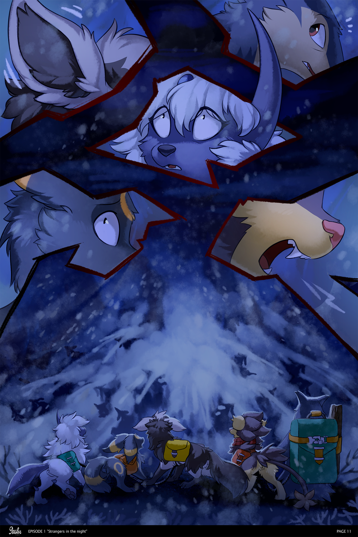 Đọc truyện hentai Một vũ trụ giả tưởng nơi con người không tồn tại - Chap 2 - Chương 1: Kẻ lạ trong màn đêm