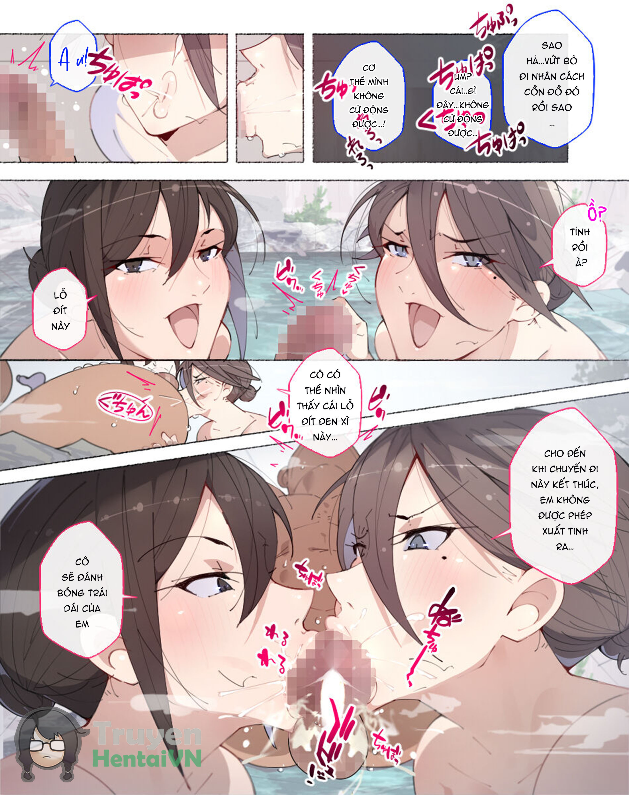 Đọc truyện hentai Onna Kyoushi-tachi ~Soko no Kimi! Ato de Seikyouiku Shidoushitsu e Kinasai! - Oneshot