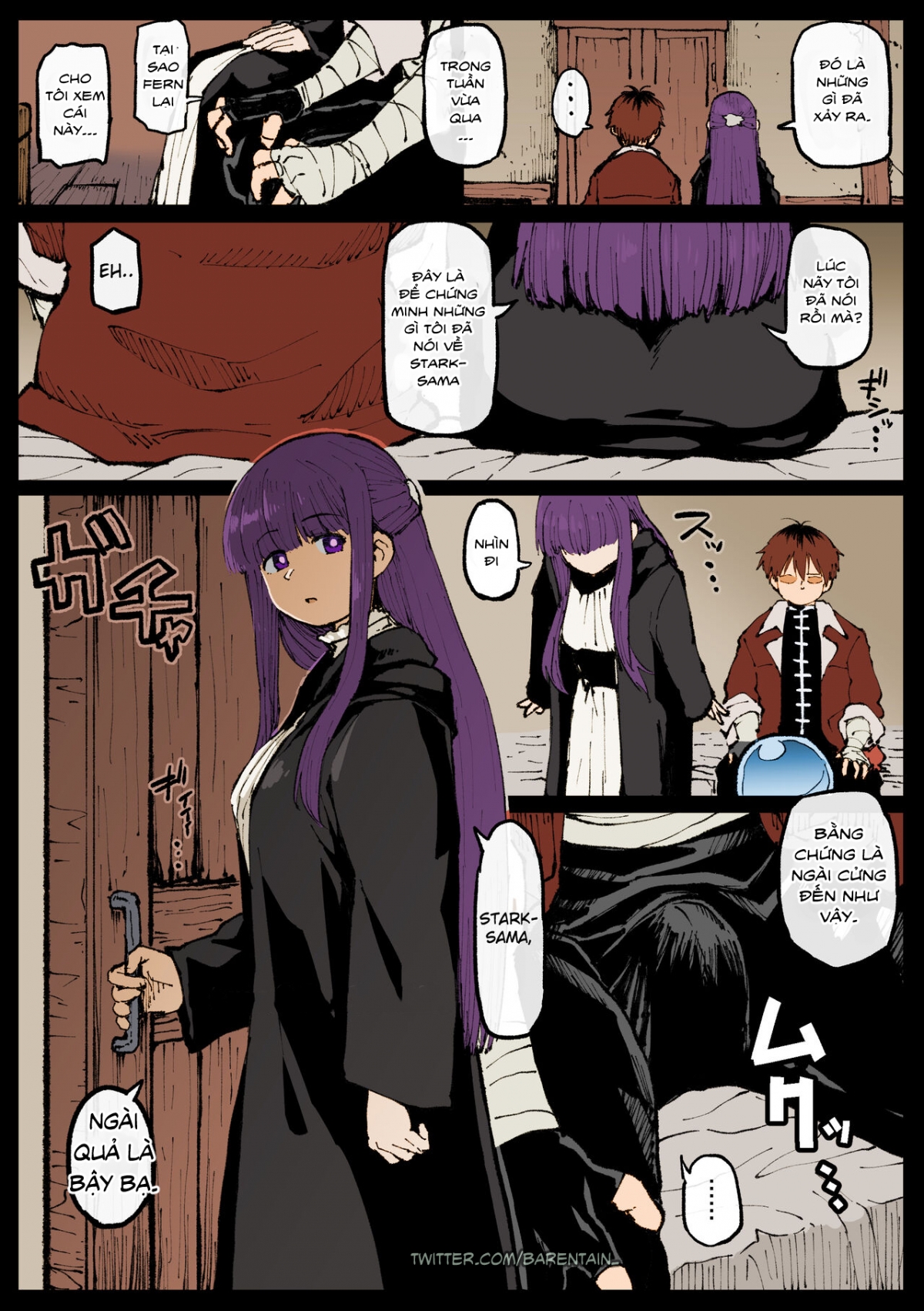 Đọc truyện hentai Fern-san did her best [decensored] - Oneshot