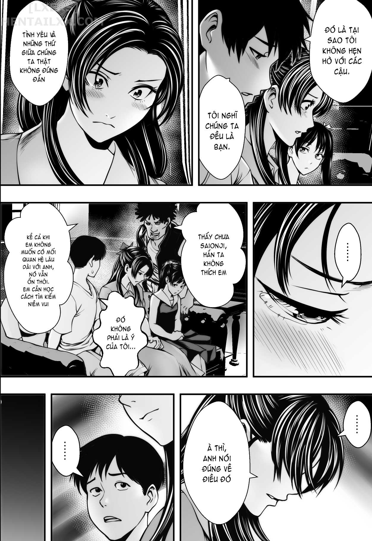 Đọc truyện hentai Harem Love Come VS Yarichin DQN - Oneshot