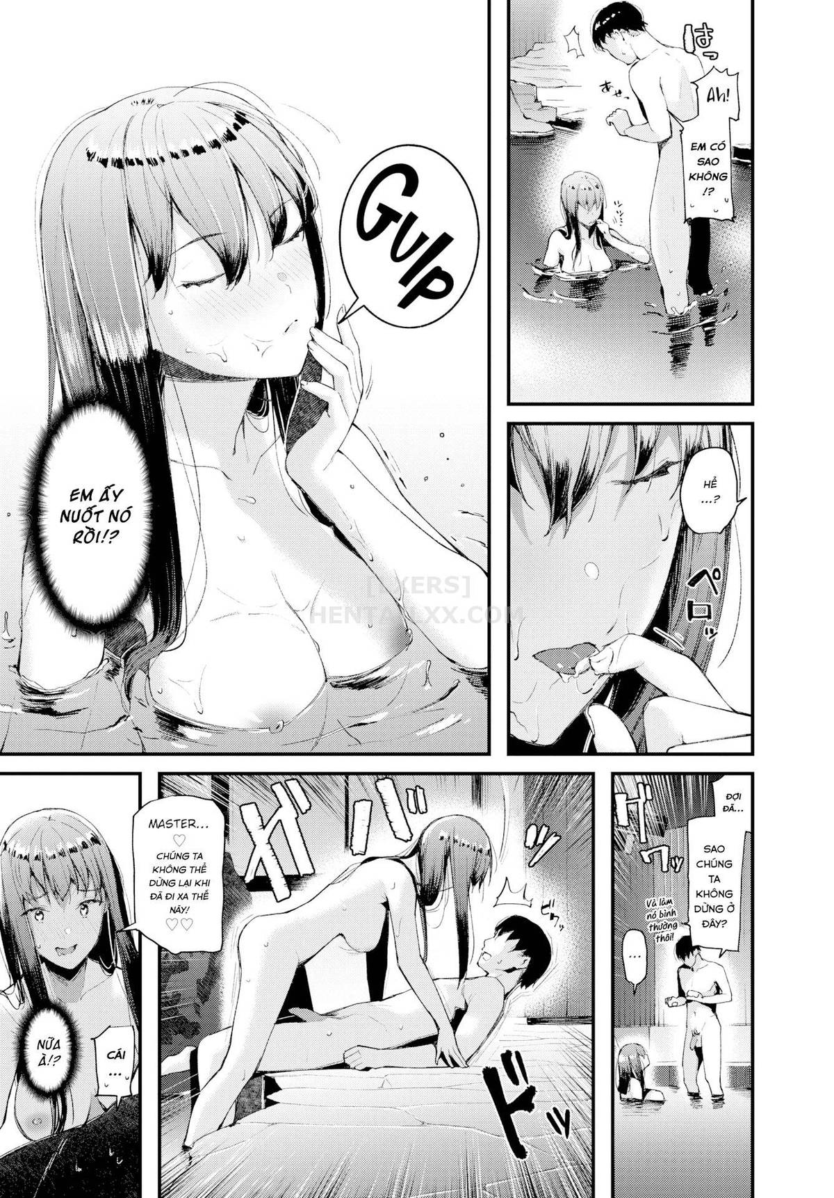 Đọc truyện hentai Burning Hot Springs Passion - Oneshot