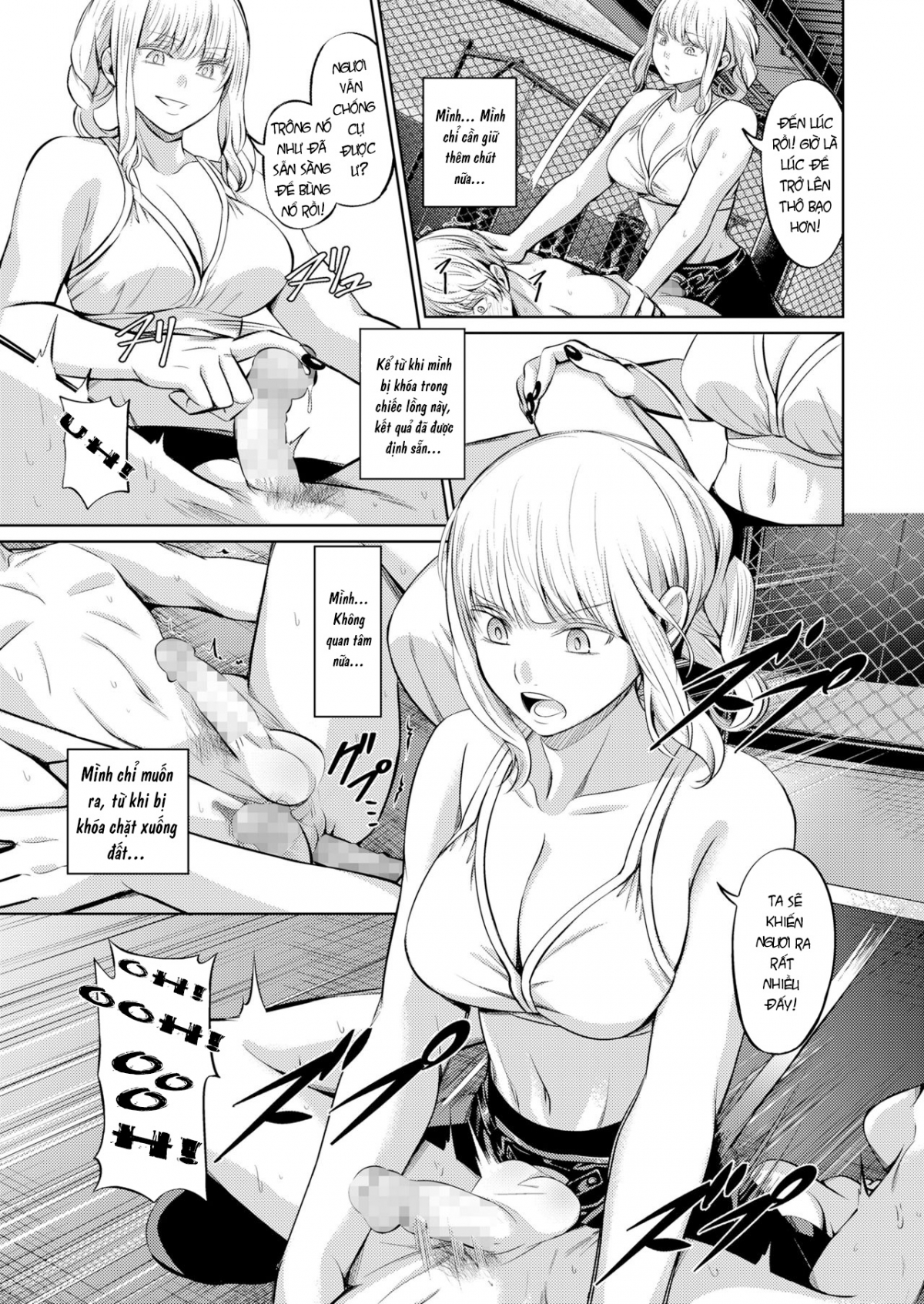 Đọc truyện hentai Ningen Sandbag - Oneshot