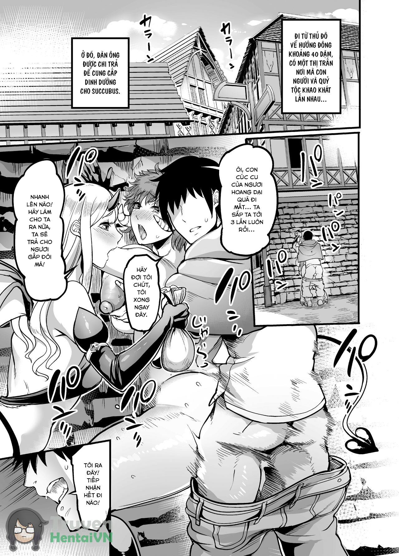 Đọc truyện hentai Chào mừng ngôi làng Succubus! - part 2