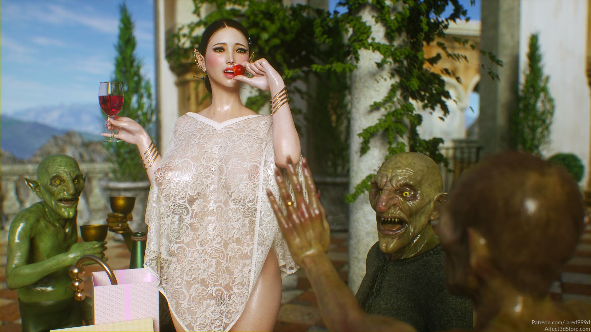 Đọc truyện hentai Elf Slave - Chapter 5: Goblin Bride - Main Set