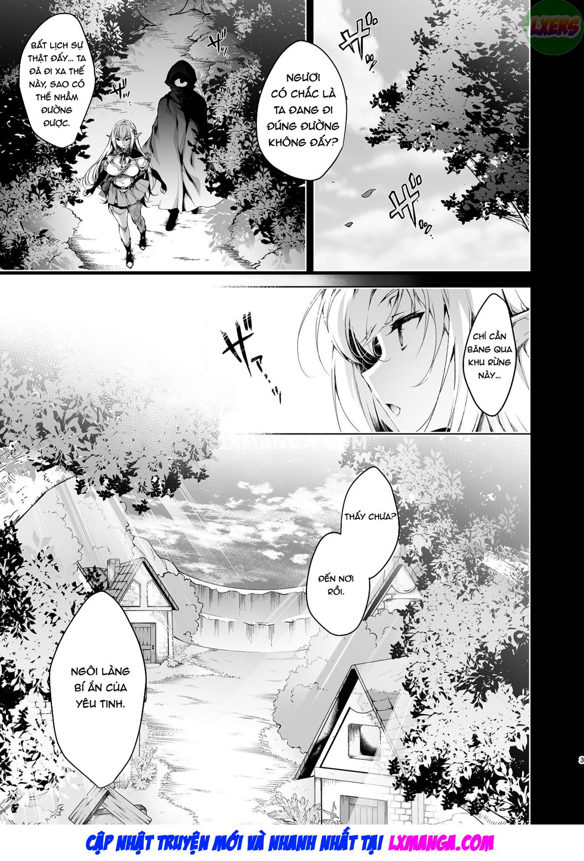 Đọc truyện hentai Elf ni Inmon o Tsukeru Hon - Chap 3 - LEVEL:3