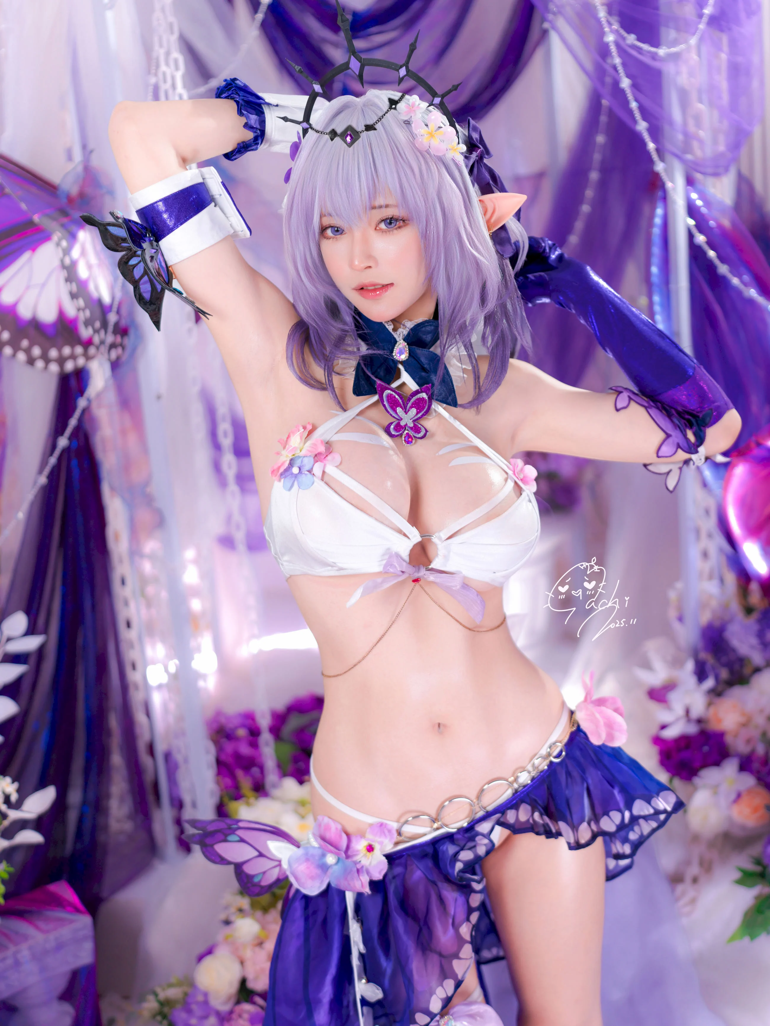Đọc truyện hentai Tuyển tập Albums siêu phẩm Cosplay - 1353 - [Machi Mayoshi] The dangerous behind the scenes of the Castris Swimsuit Saint Part 1