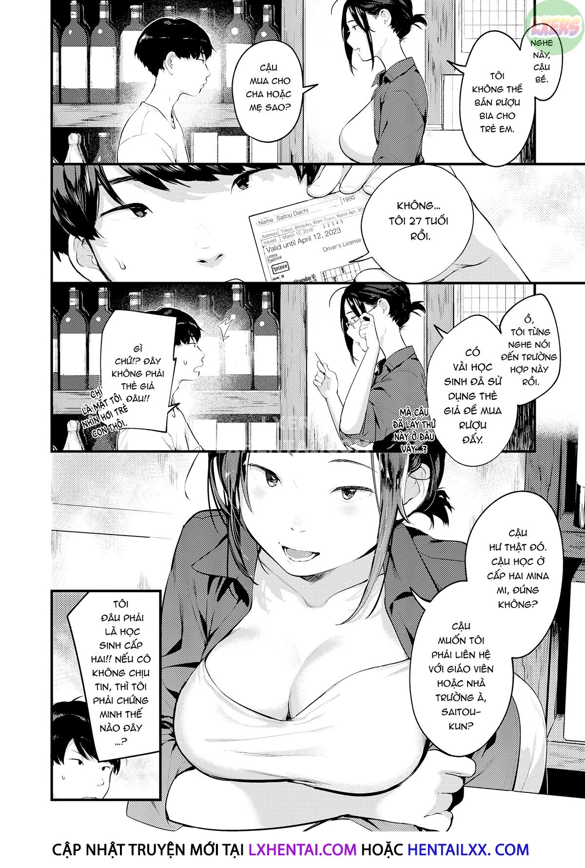 Đọc truyện hentai Đưa em về nhà - Chap 7 - Age Check