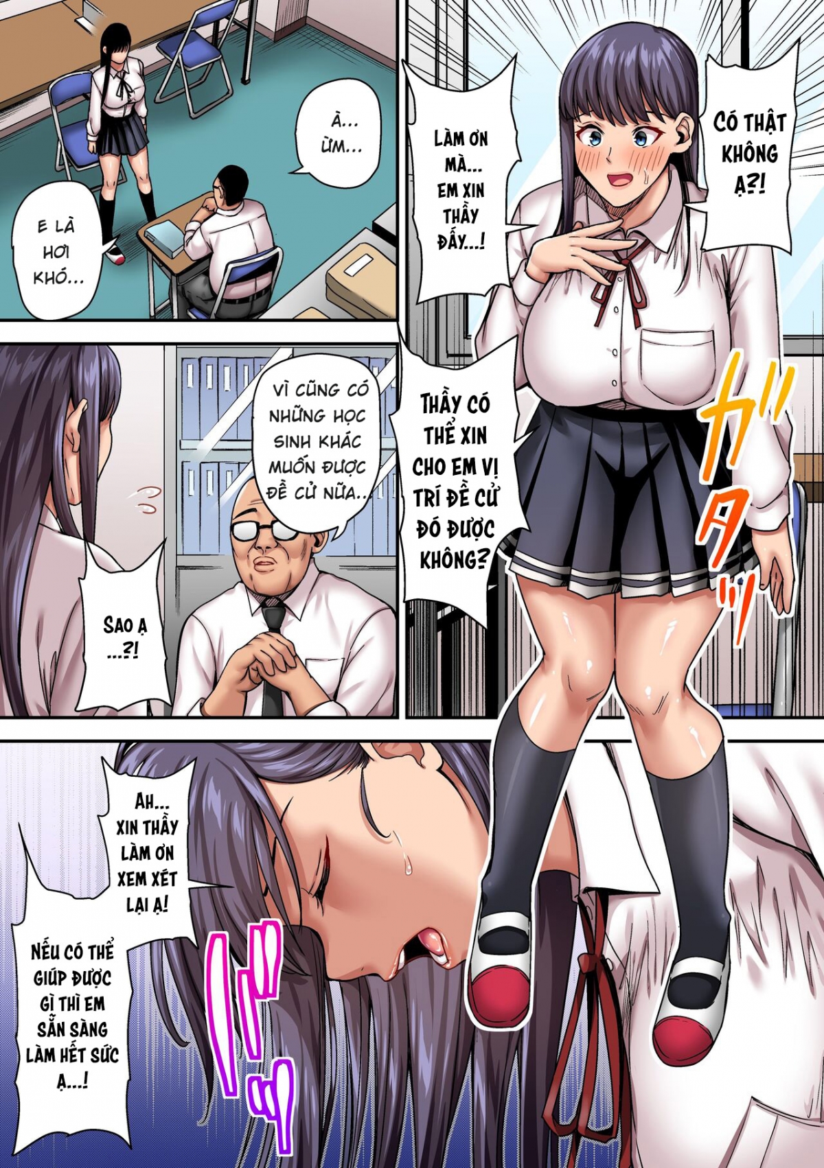 Đọc truyện hentai Để được học cao hơn, giáo viên của cô đã đụ cô và bắt cô quan hệ tình dục mỗi ngày - Oneshot