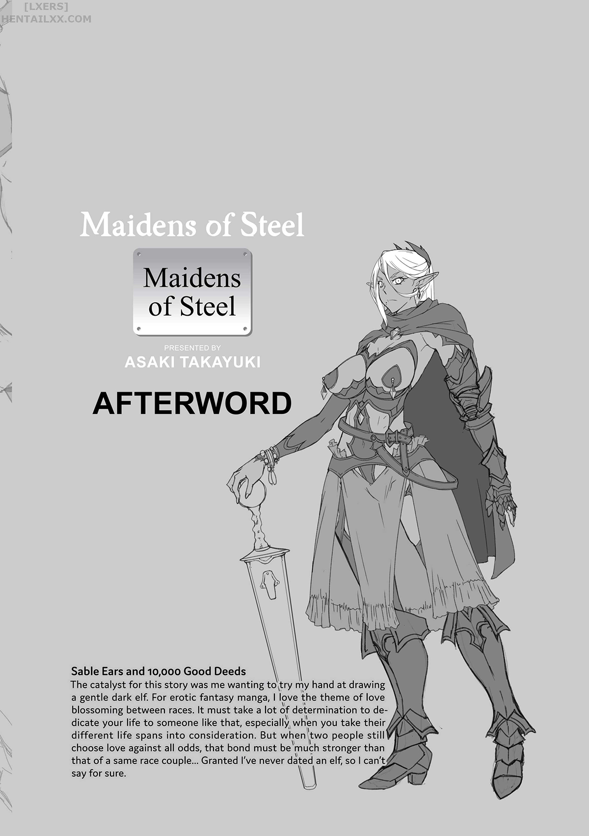 Đọc truyện hentai Maidens of Steel - Chap 11 - Sable Ears and 10,000 Good Deeds - END