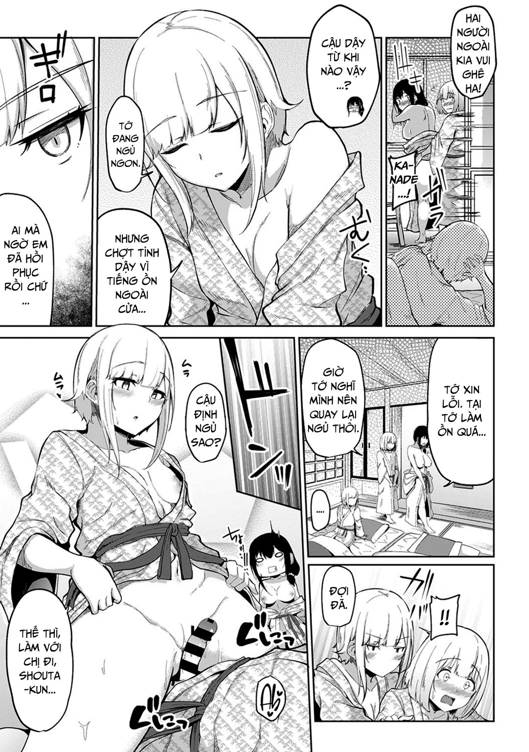 Đọc truyện hentai Tôi ấn nhầm huyệt làm em ấy cứng ngắc!? Bị mát xa ngược lại bằng cặc em ấy! - Chap 8 - Chuyến du lịch suối nước nóng (2) | Hết