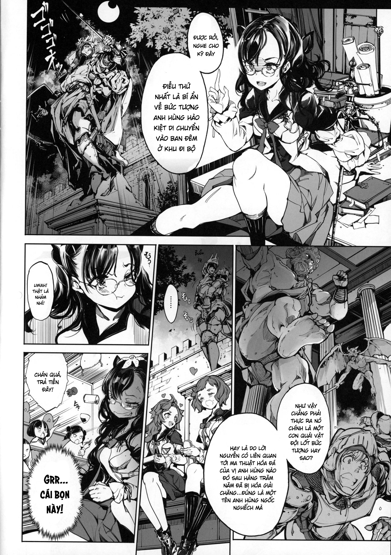 Đọc truyện hentai Bí mật của trinh nữ kị sĩ - Chap 1: Công chúa kị sĩ trinh nữ bí ẩn